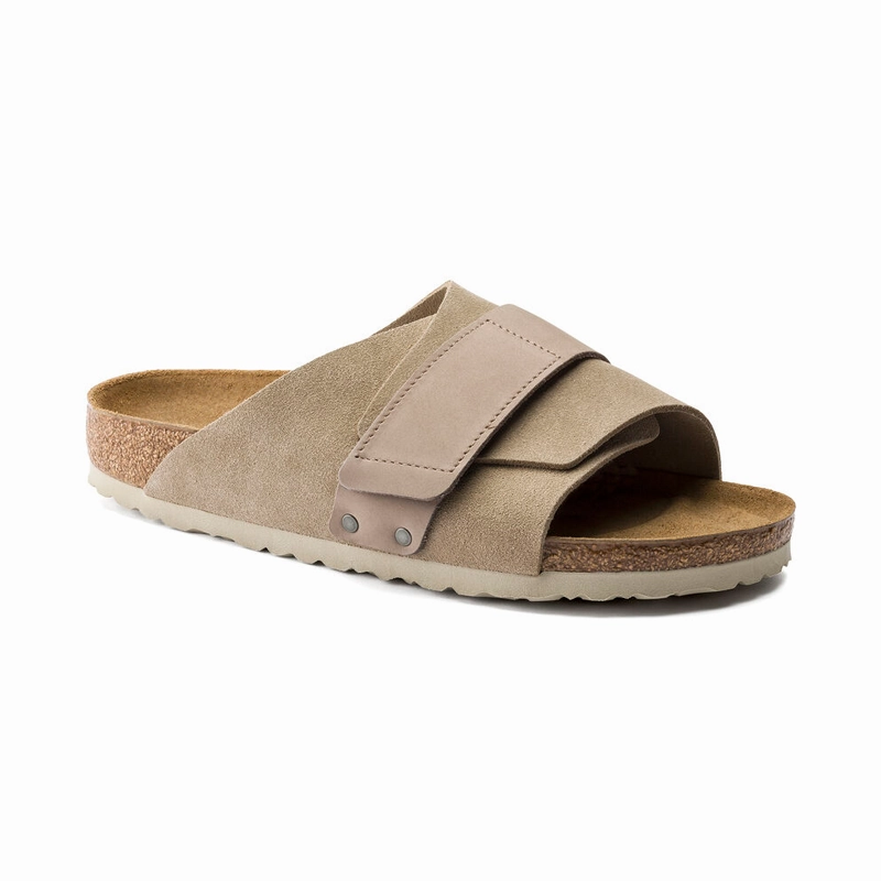 ShockAbsorbing Men's Kyoto Taupe Suede