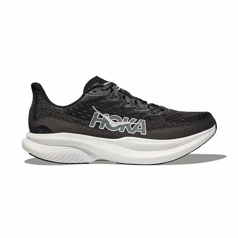 Orthotic Friendly Fit romance - themed running option Men's Mach 6 Black/White