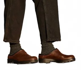 Minimalist Slip On Comfort Glide Fit Men's 2421 Clog In Antique Brown