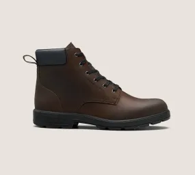 Men's 2428 Lace Up Boot In Brown Padded Interior Outdoor Trek