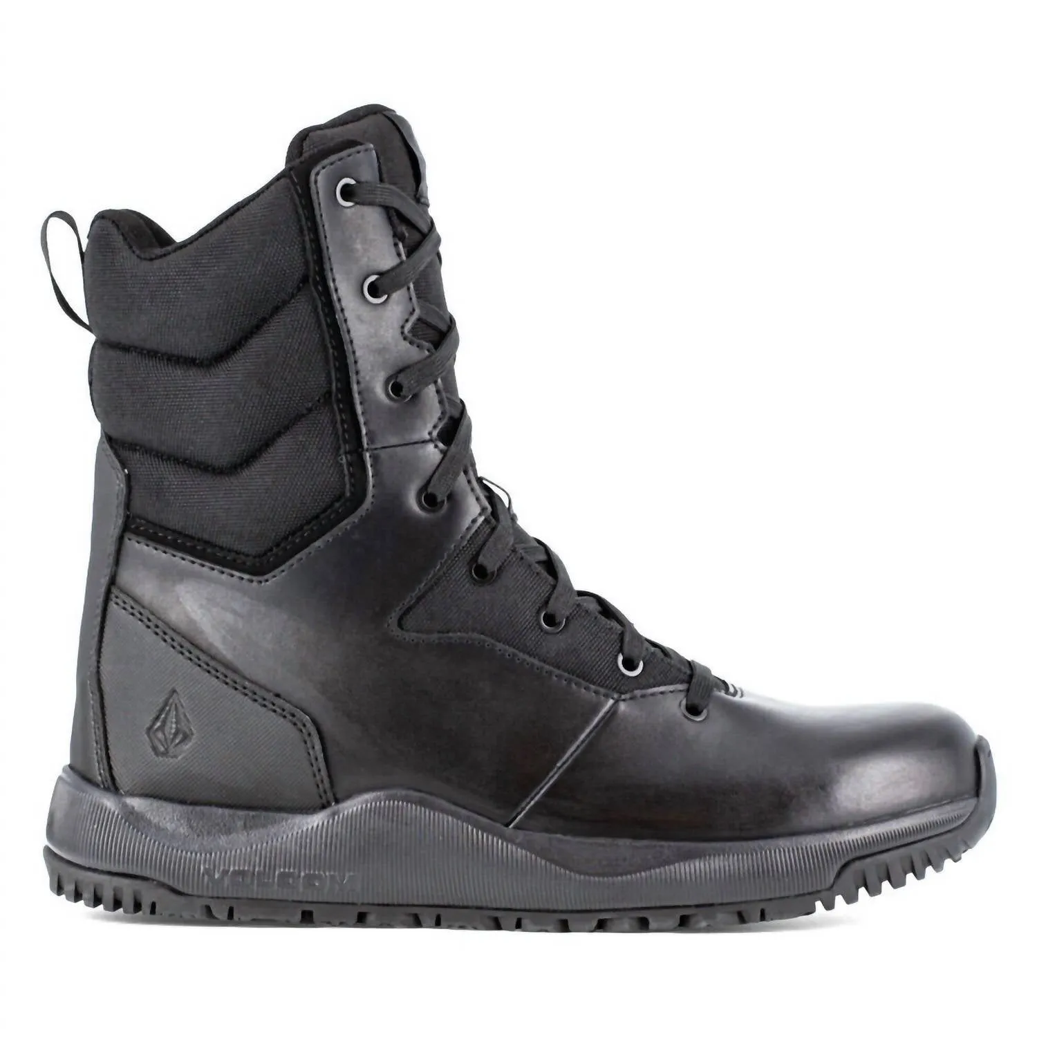 All-Purpose Anti Odor Weekend Camping Men's 8" Tactical Side-Zip Work Boot - Medium Width In Black