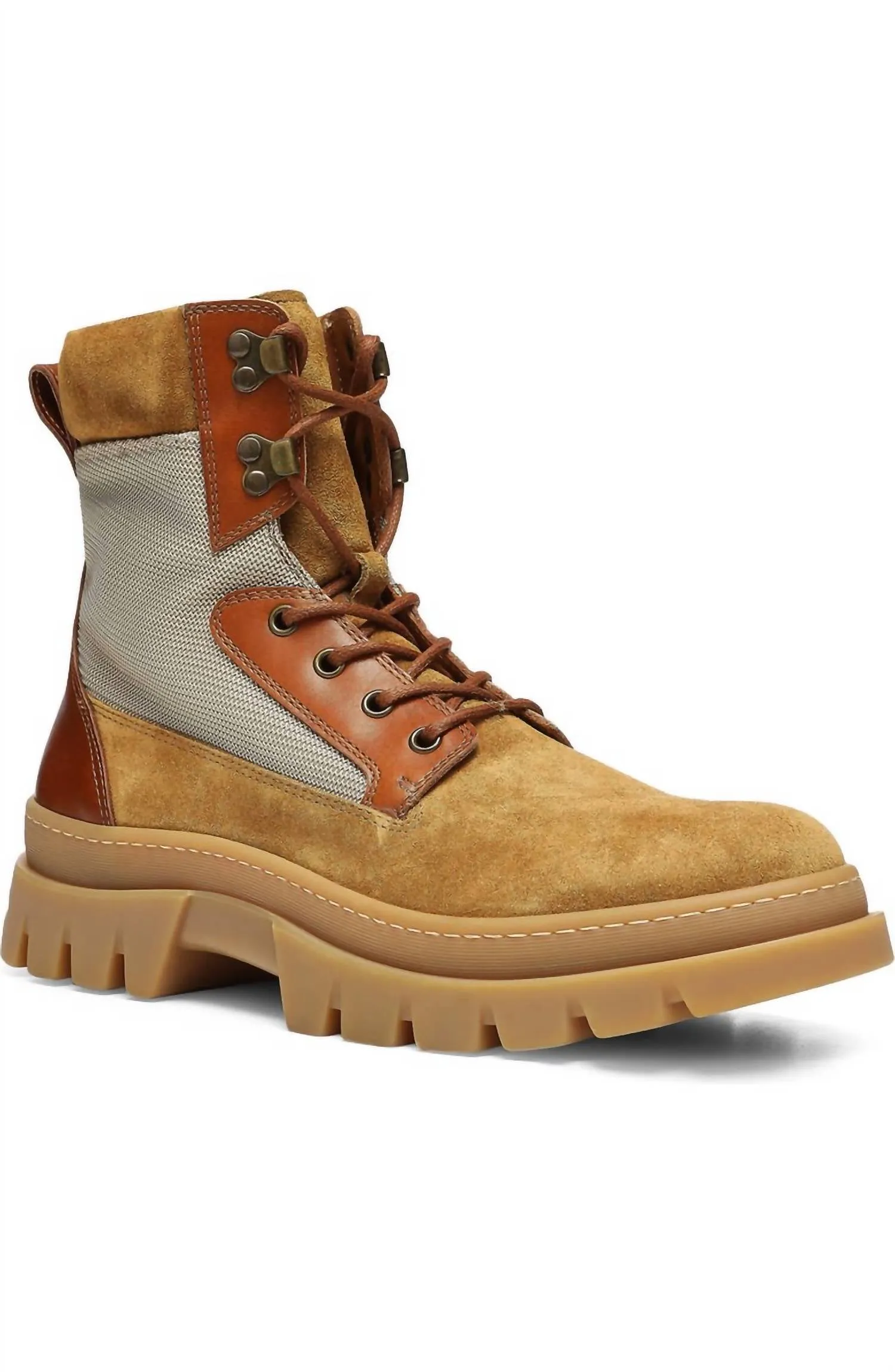 Men's Allister Boot In Calf Tan Seamless Comfort Backcountry Camper Seamless Comfort Urban Commute