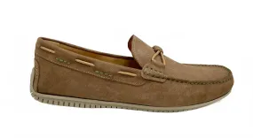 Eco Friendly Dye Men's Bermuda Nubuck Braided Bit Loafers In Sand