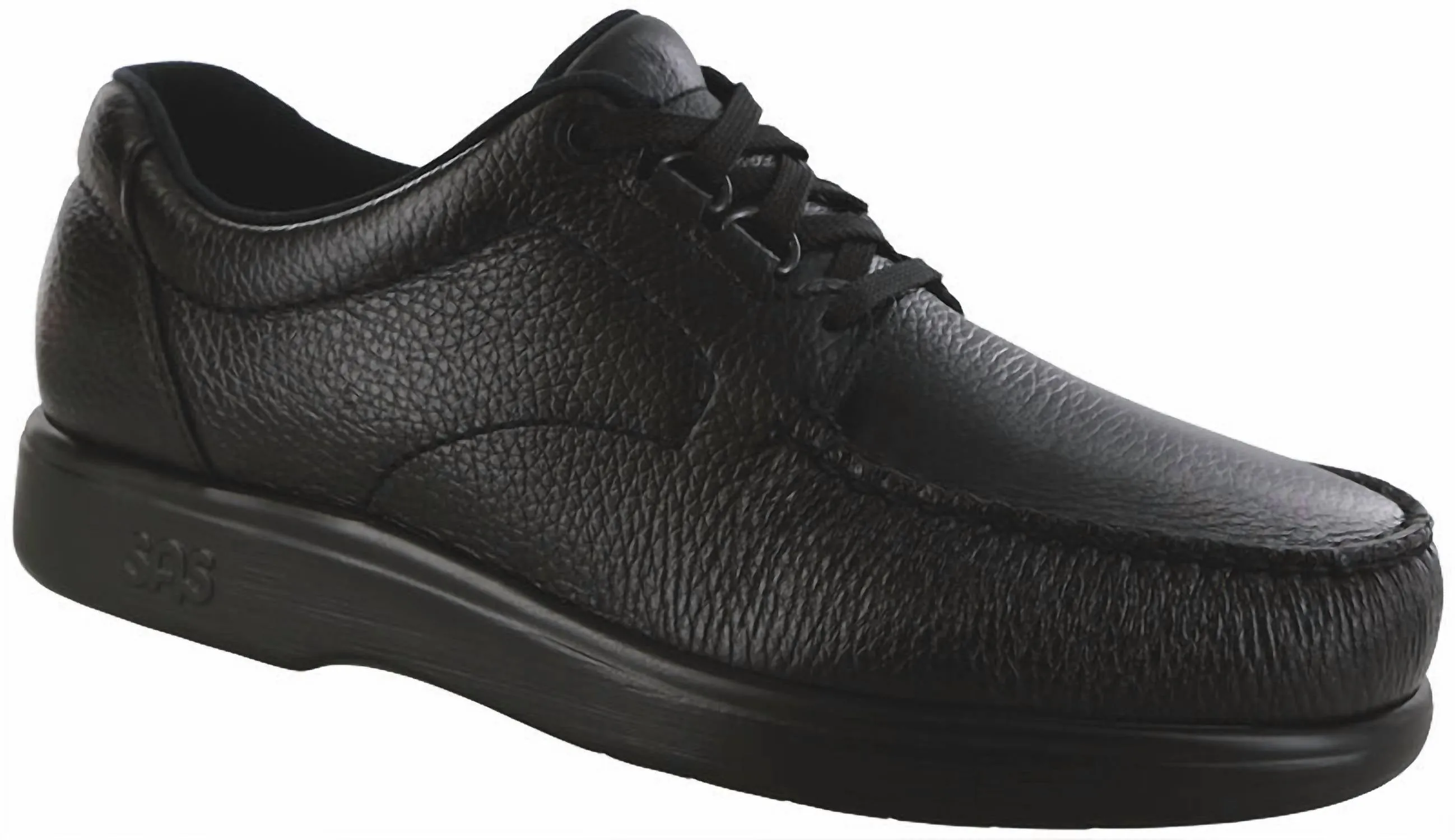 Comfy Walking Shoes Adaptive cushion Men's Bout Time Lace Up Loafer - Medium Width In Black