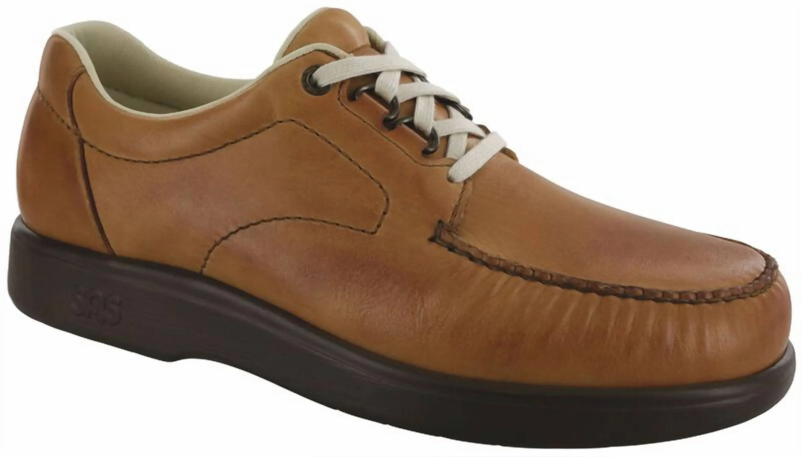 Slip On Quick Light As Air Men's Bout Time Lux Lace Up Loafer In Hazel
