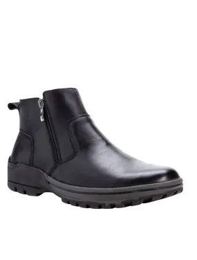 Men's Brock Casual Boot - Wide In Black Dry Guard