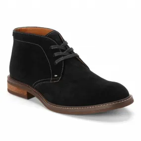 Wide Cut Strong Laces Men's Chase Lace Up Chukka Boot In Black