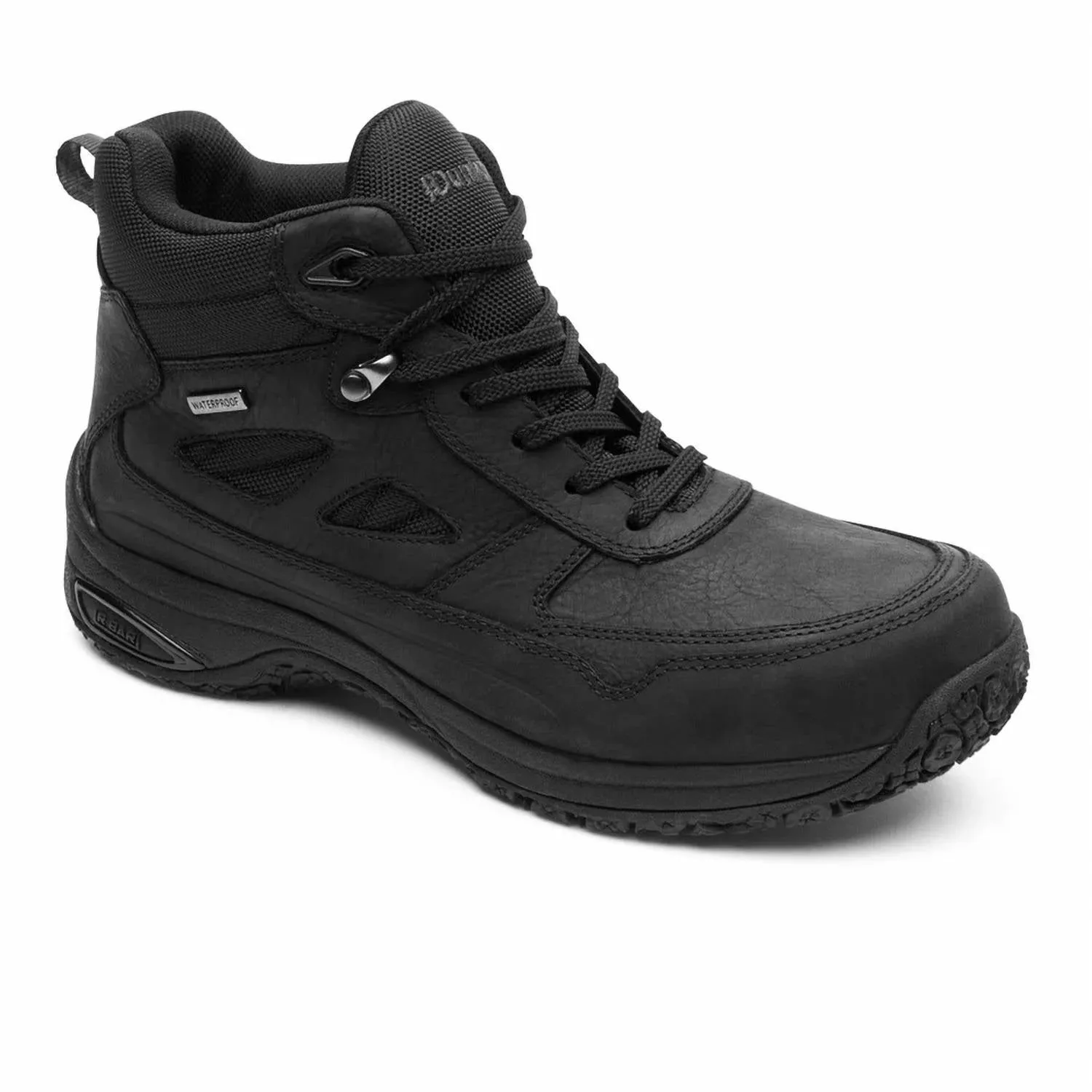 Men's Cloud Plus Mid Ii Waterproof Boot In Black Seamless Comfort Rough Terrain