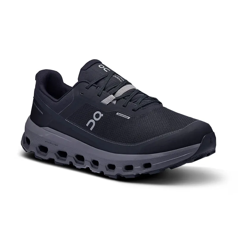 Men's Cloudvista 2 Waterproof Black/Eclipse responsive sole shoes Techy Design