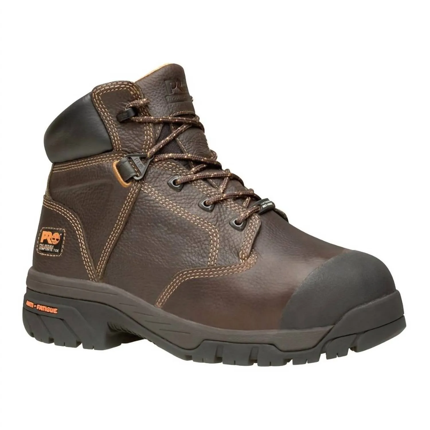 Stable Support Snow Trekker Men's Comp Toe Work Boot In Dark Brown