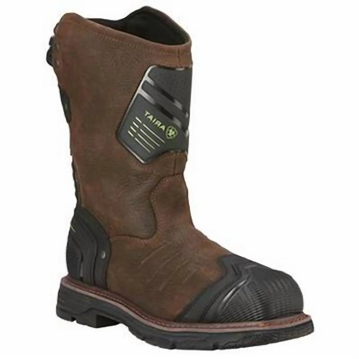 Non-Slip Grip Men's Composite Toe Catalyst Vx Waterproof Work Boots In Brown