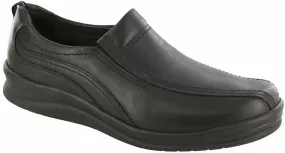 Men's Cruise On Slip On Loafer In Black Simple Comfort Fit Easy Glide