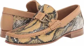 Slip On Style Fit Men's Dacio Leather Driver Loafer In Snake Print