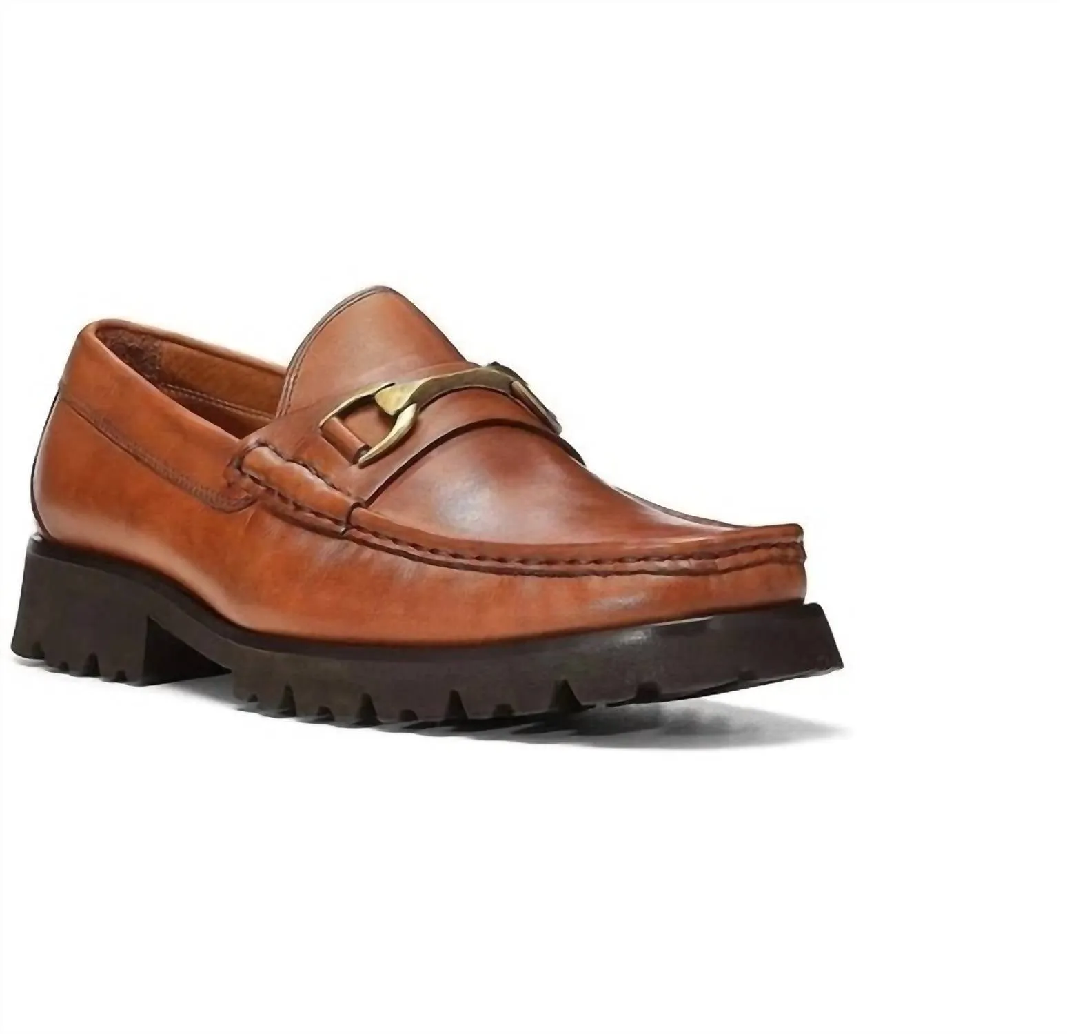 Easy Walk Fit Simple Walk Men's Derek Loafer In Cognac
