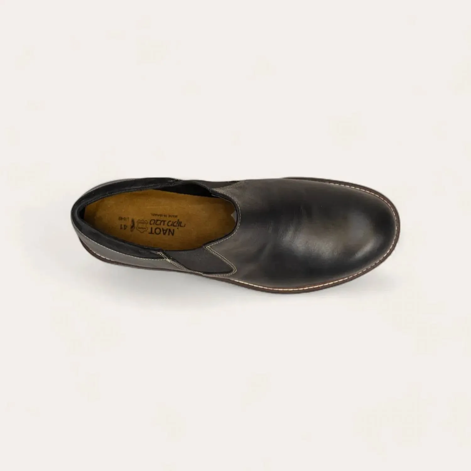 Comfort Grip Travel Comfort Men's Director Shoe In Black Raven Leather