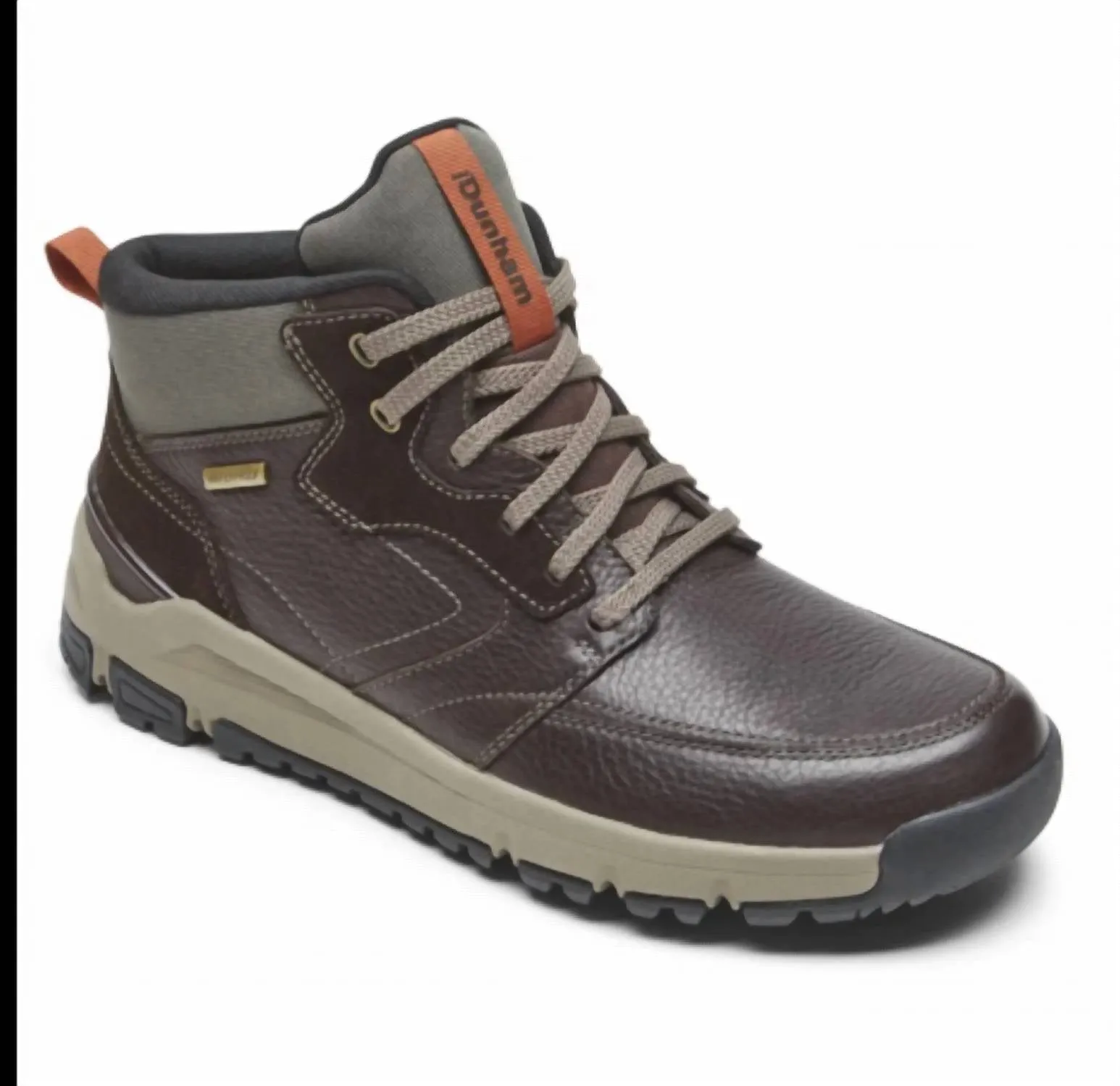 Tokyo Mode High Traction Snow Trekker Men's Glastonbury Mid Boots In Brown