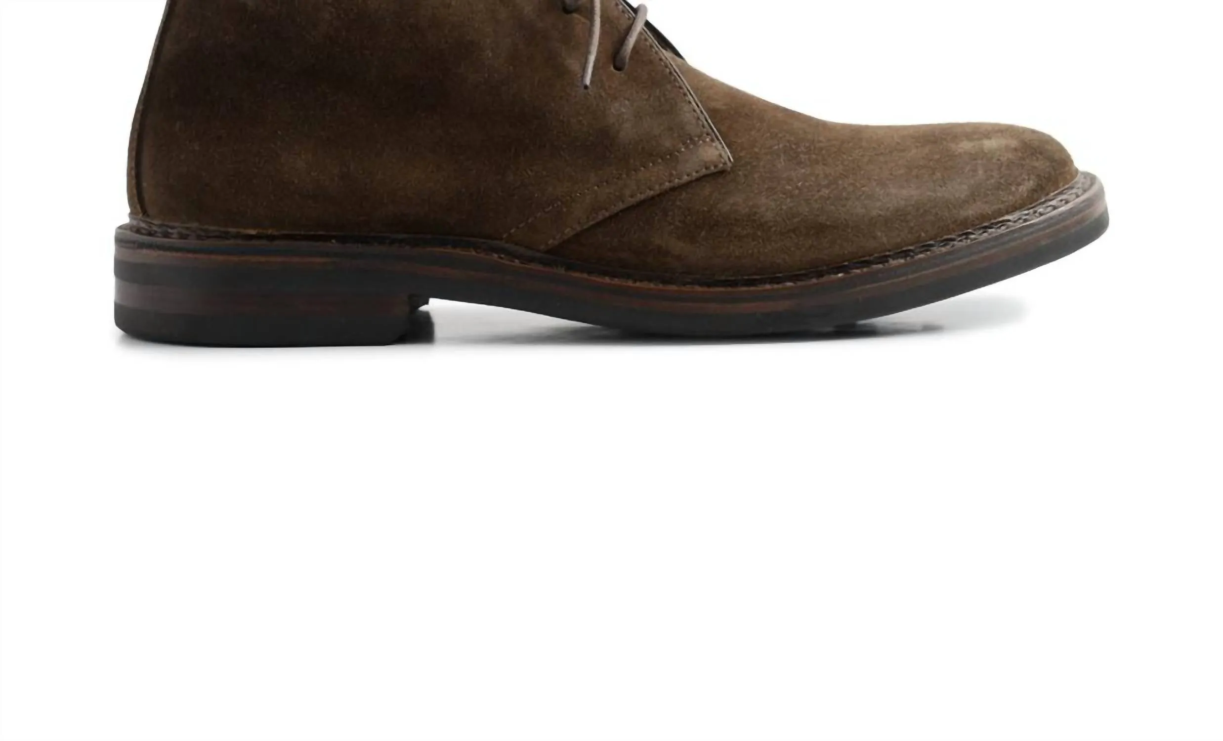 Men's Greenflex Rubber Desert Boot In Dark Chestnut Versatile Wear