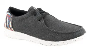 Slip On Ease Men's Hang Loose Casual Shoe In Black