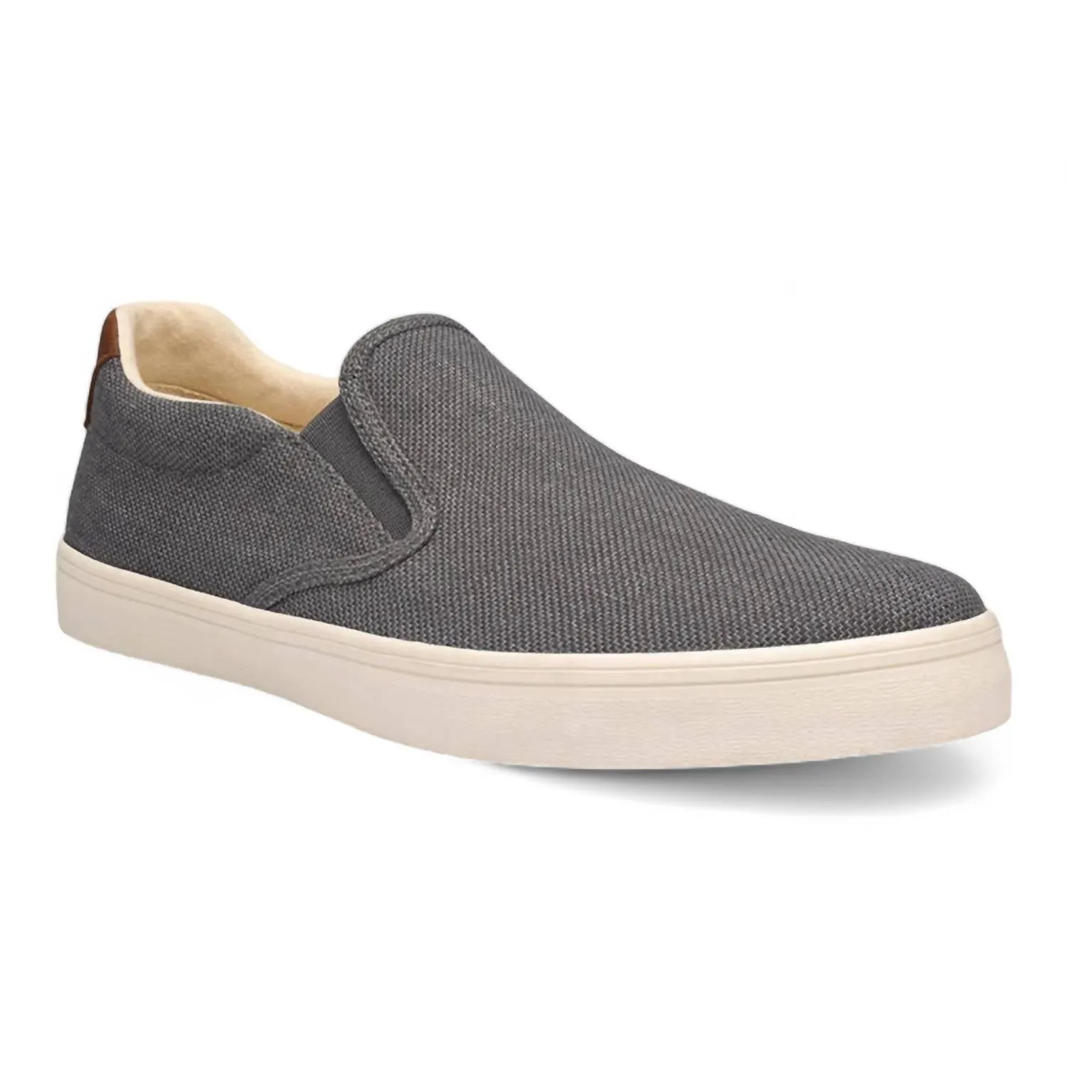 Easy Fit Everyday Slip On Men's Hutch Slip-On Sneakers - Medium Width In Grey
