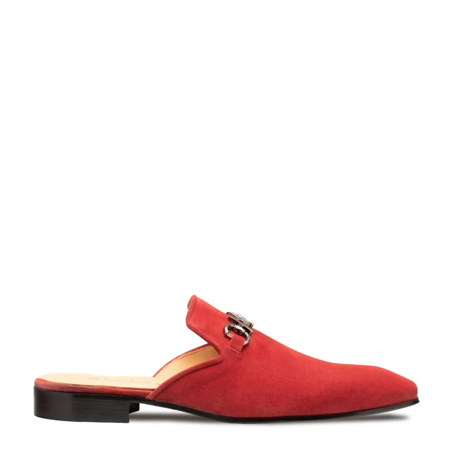 Slip Ease Men's Icon Slip On Mule Suede In Red