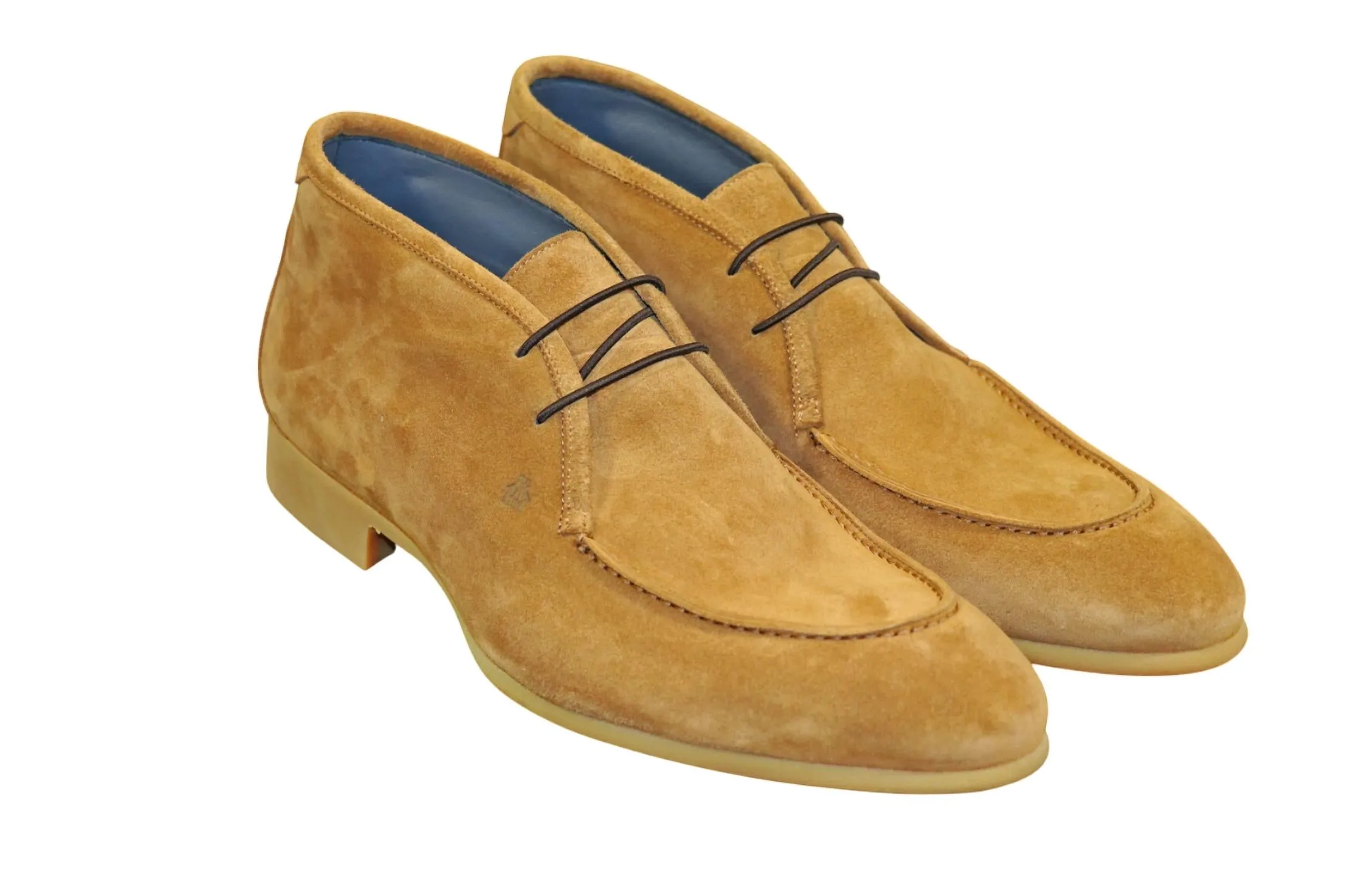 Men's Ischia Chukka Boot In Velour Brown No Pressure