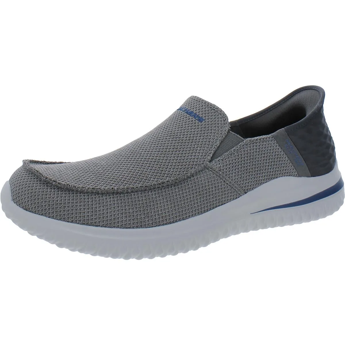 Mens Knit Slip On Loafers Insole Removable Slip On Relaxation Fit