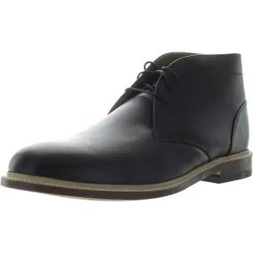 Mens Lace-Up Leather Chukka Boots Supportive Fit Reinforced Form Adventure Seeker