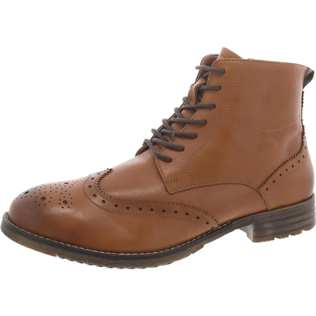 Shock Absorbing Functional Minimalist Flexible Midsole Construction Mens Leather Chukka Boots