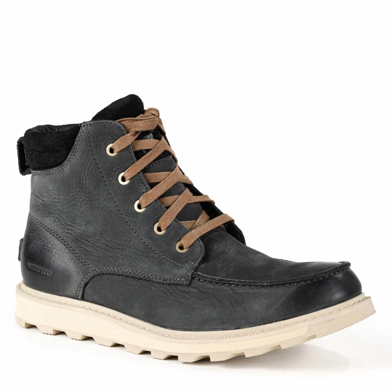 Graduate Men's Madson Moc Toe Boots In Coal
