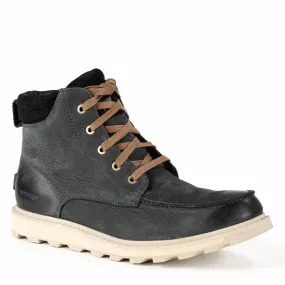 Graduate Men's Madson Moc Toe Boots In Coal
