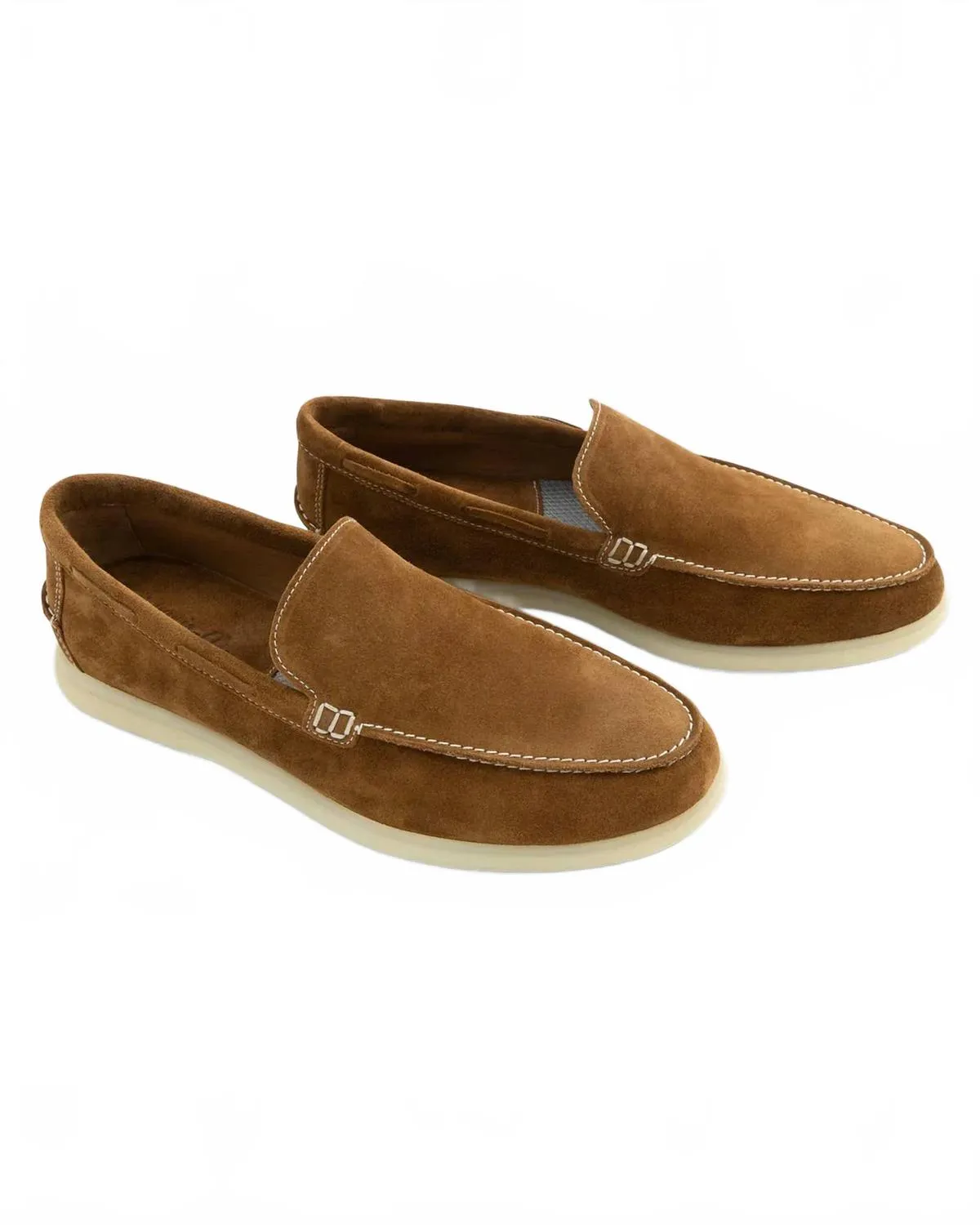 Chill Comfort Walk Relaxed Fit Slip Men's Malibu Moccasin 2.0 In Whiskey