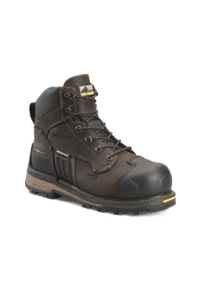 Dynamic Arch Frame Travel Easy Men's Matterhorn 2.0 Composite Toe Logger Boots In Brown