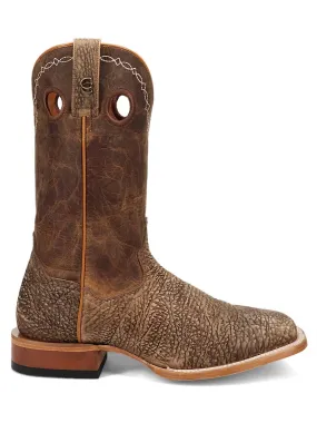 Good Arch Support Men's Murray Bison Cowboy Certified Boot In Honey