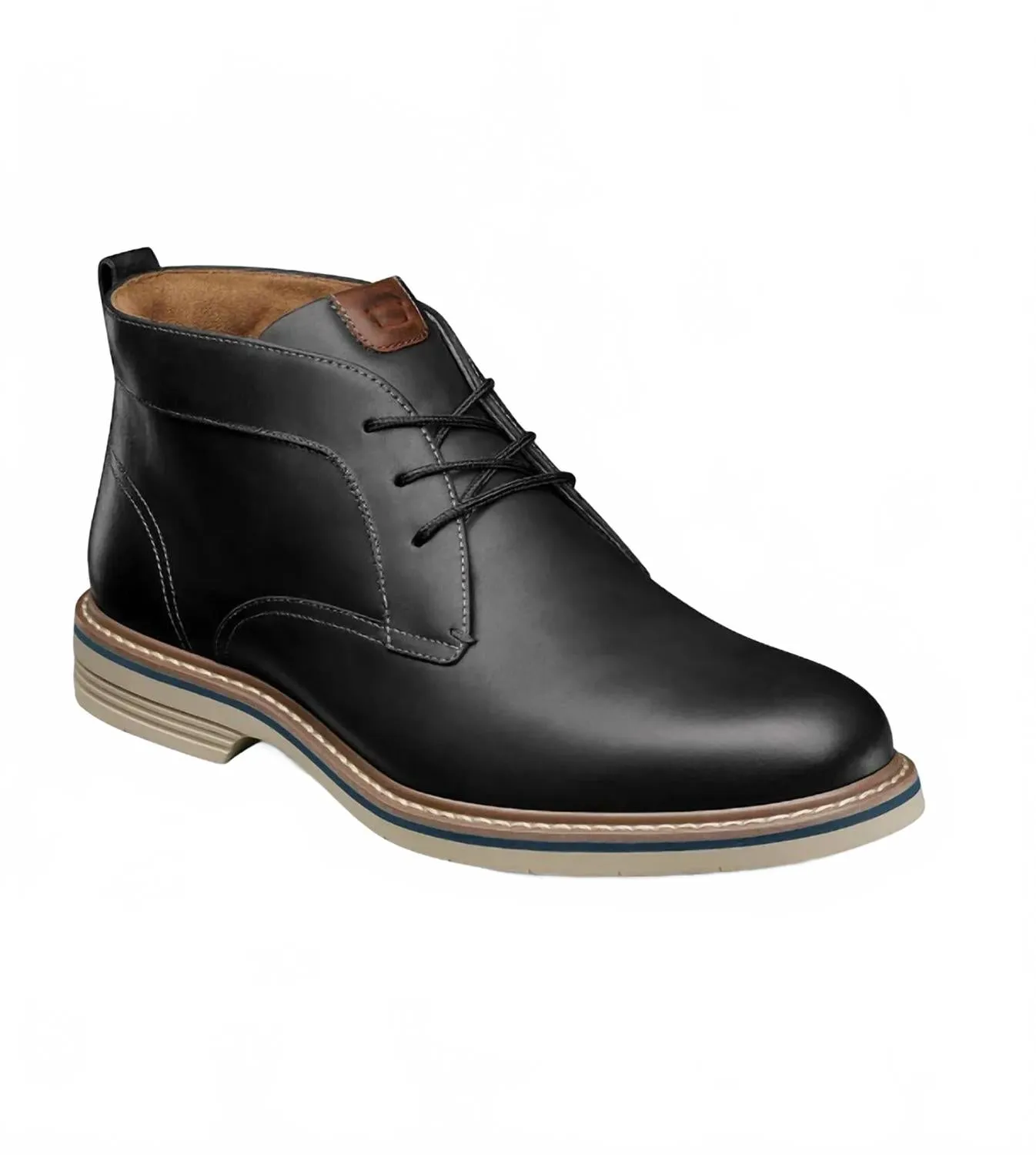 Night Out Men's Norwalk Plain Toe Chukka Boot In Black