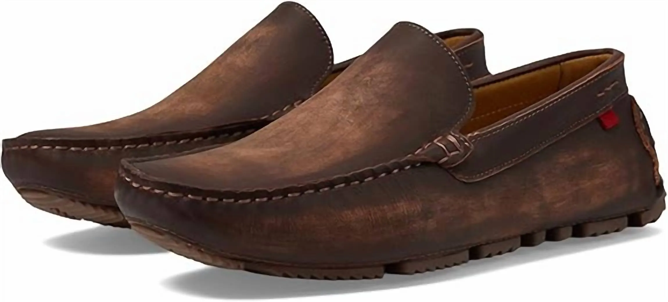 Men's Ovington Loafers In Whiskey Midsole Shockproof Slip On