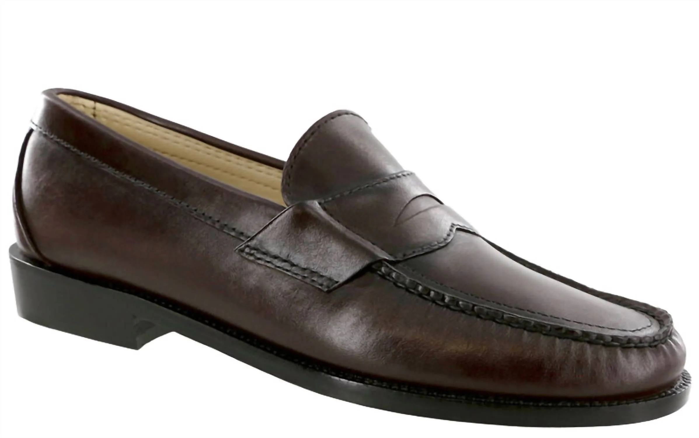 Men's Penny 40 Slip On Loafer - Narrow Width In Cordovan Breathable Comfort