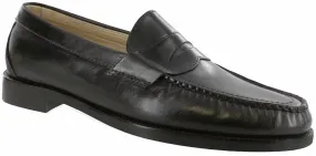 Men's Penny 40 Slip On Loafer - Slim Width In Black Moisture control Ultra Ease