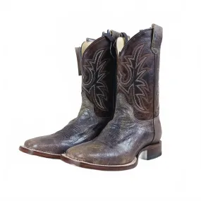 Men's Pierce Concealed Carry Square Toe Boot In Waxy Brown Easy Layer