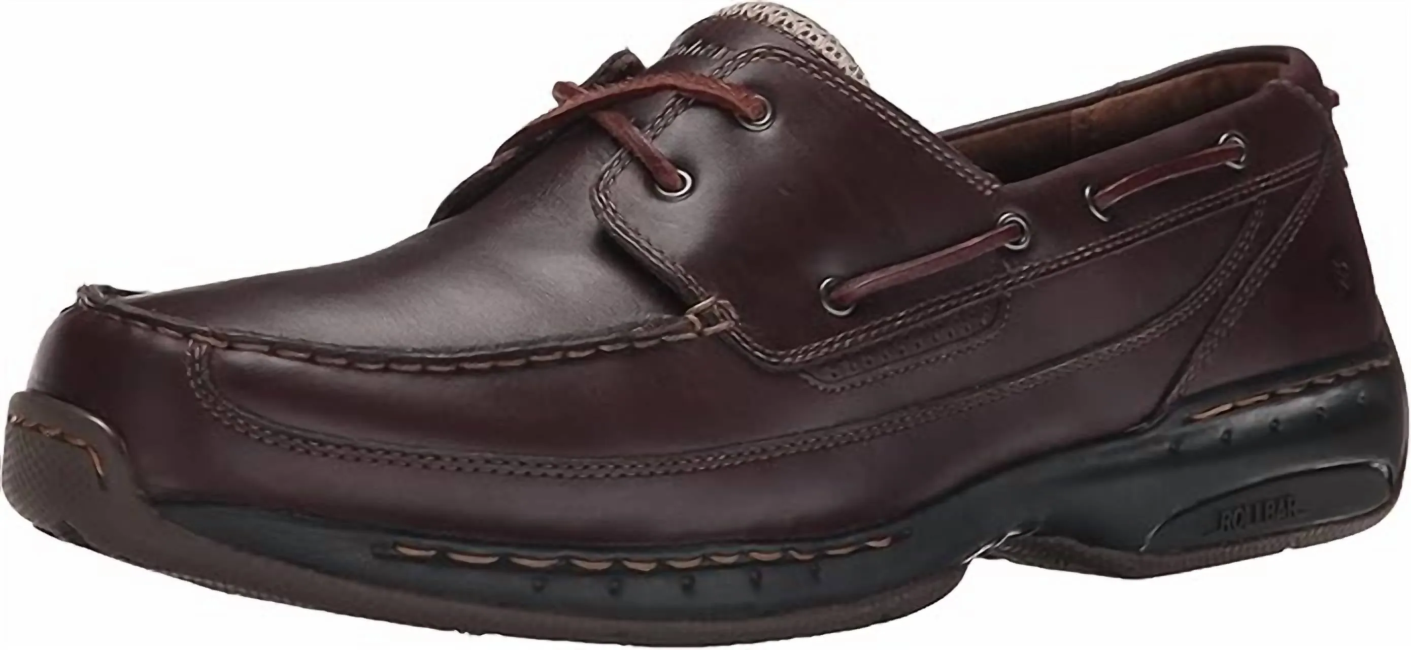 Instant Style Men's Shoreline Boat Shoes In Dark Brown