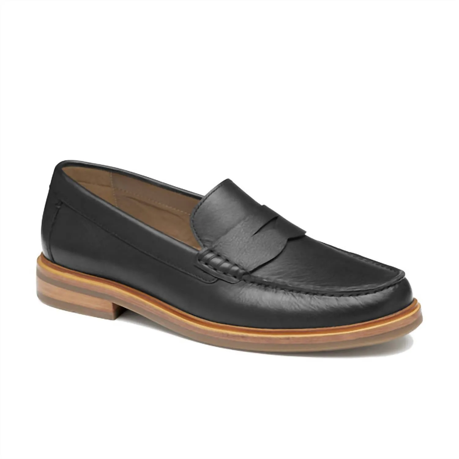 Quick Movement Shoes Everyday Essential Men's Slip On Lyles Penny In Black