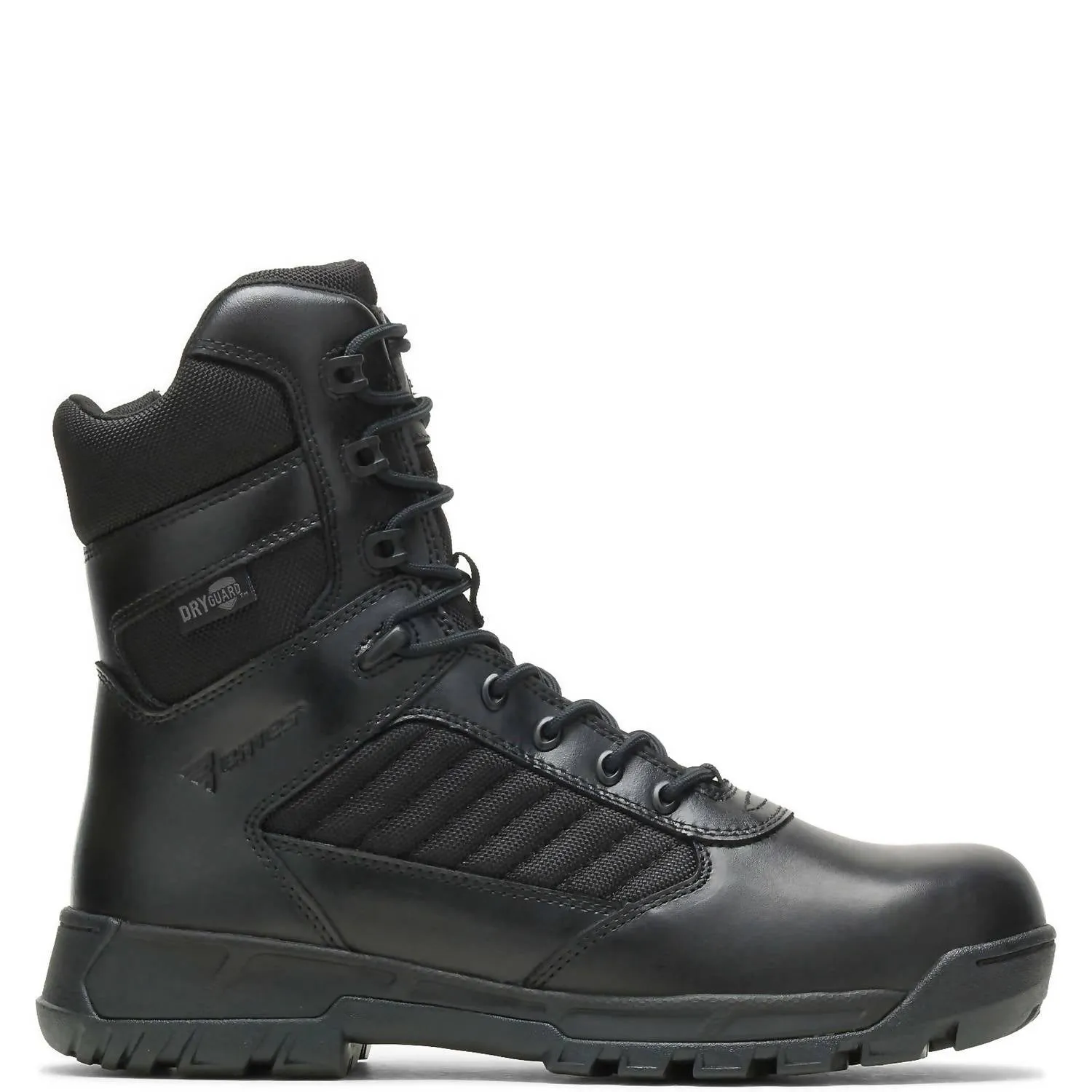 Men's Tactical Sport 2 Tall Side Zip Dryguard Boot - Wide Width In Black Stud Look