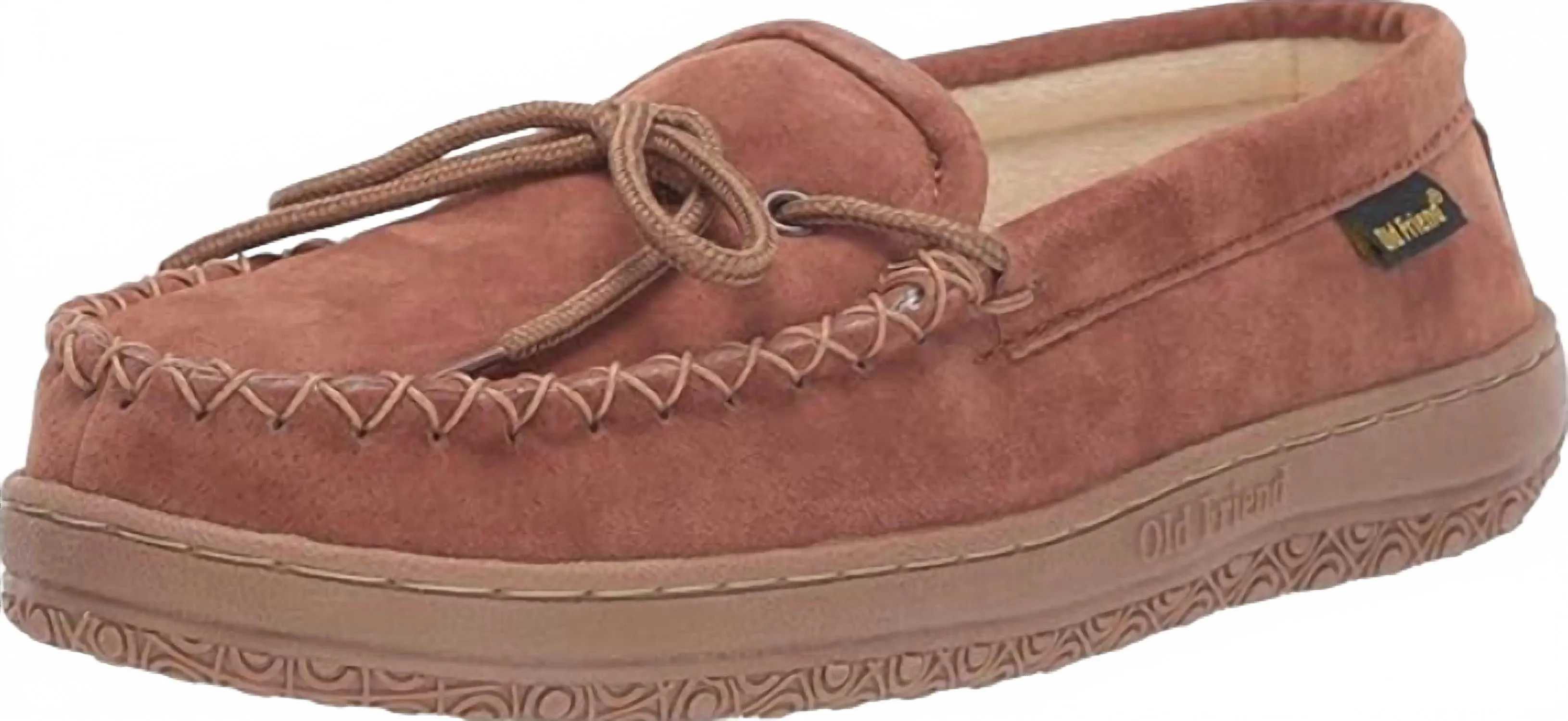 Men's Terry Cloth Moccasin In Chestnut Quick Move Quick Style Shoes