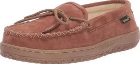 Men's Terry Cloth Moccasin In Chestnut Quick Move Quick Style Shoes