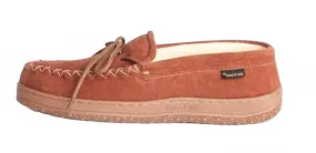 Men's Terry Cloth Moccasin Wide In Chestnut Day Out Shoes Comfort Grip