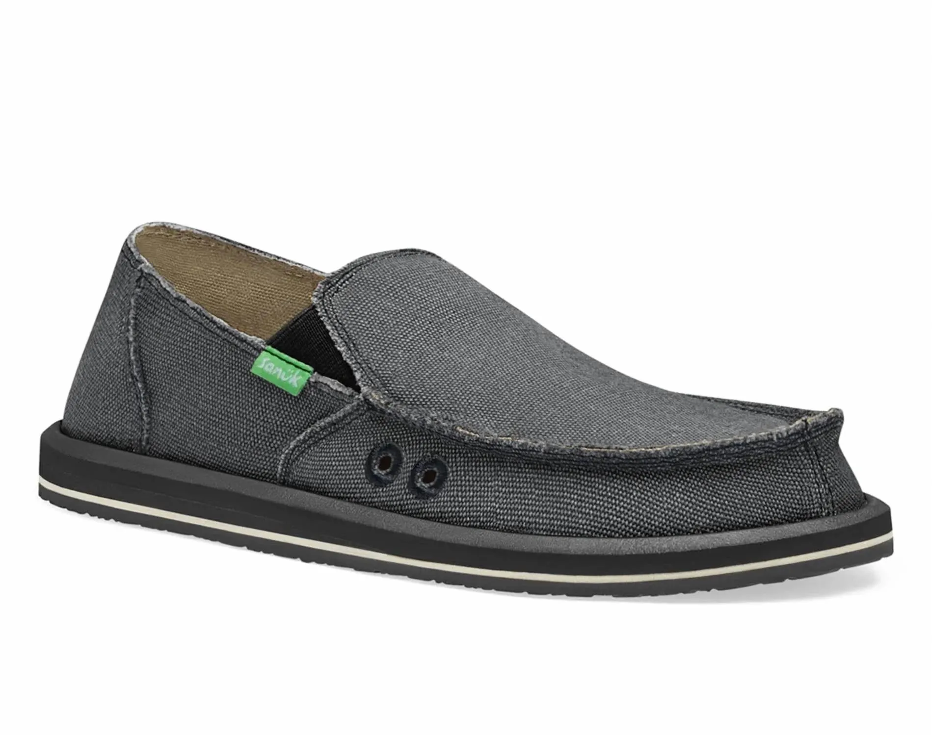 Easy Walking Shoes Men's Vagabond Slip On In Charcoal