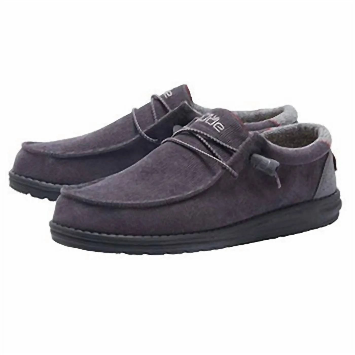 Motion Ease Men's Wally Corduroy Shadow Shoes In Corduroy Shadow Grey