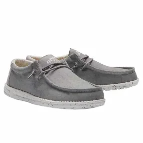 Light Slip Comfy Slip Fit Men's Wally Shoes In Chambray Frost Grey