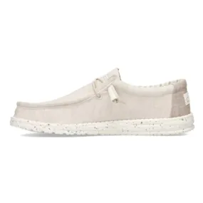 Weekend Walk Men's Wally Shoes In Chambray Stone Beige
