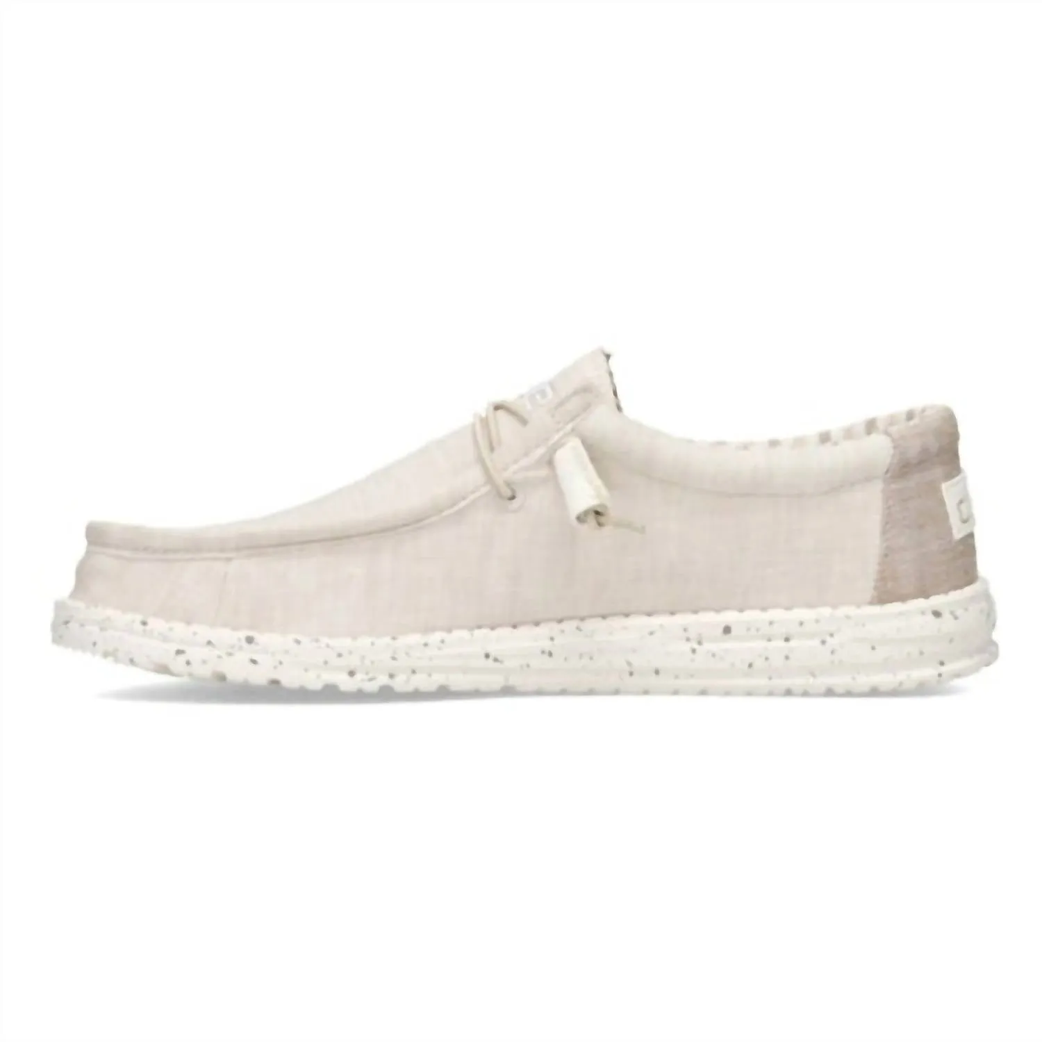 Weekend Walk Men's Wally Shoes In Chambray Stone Beige