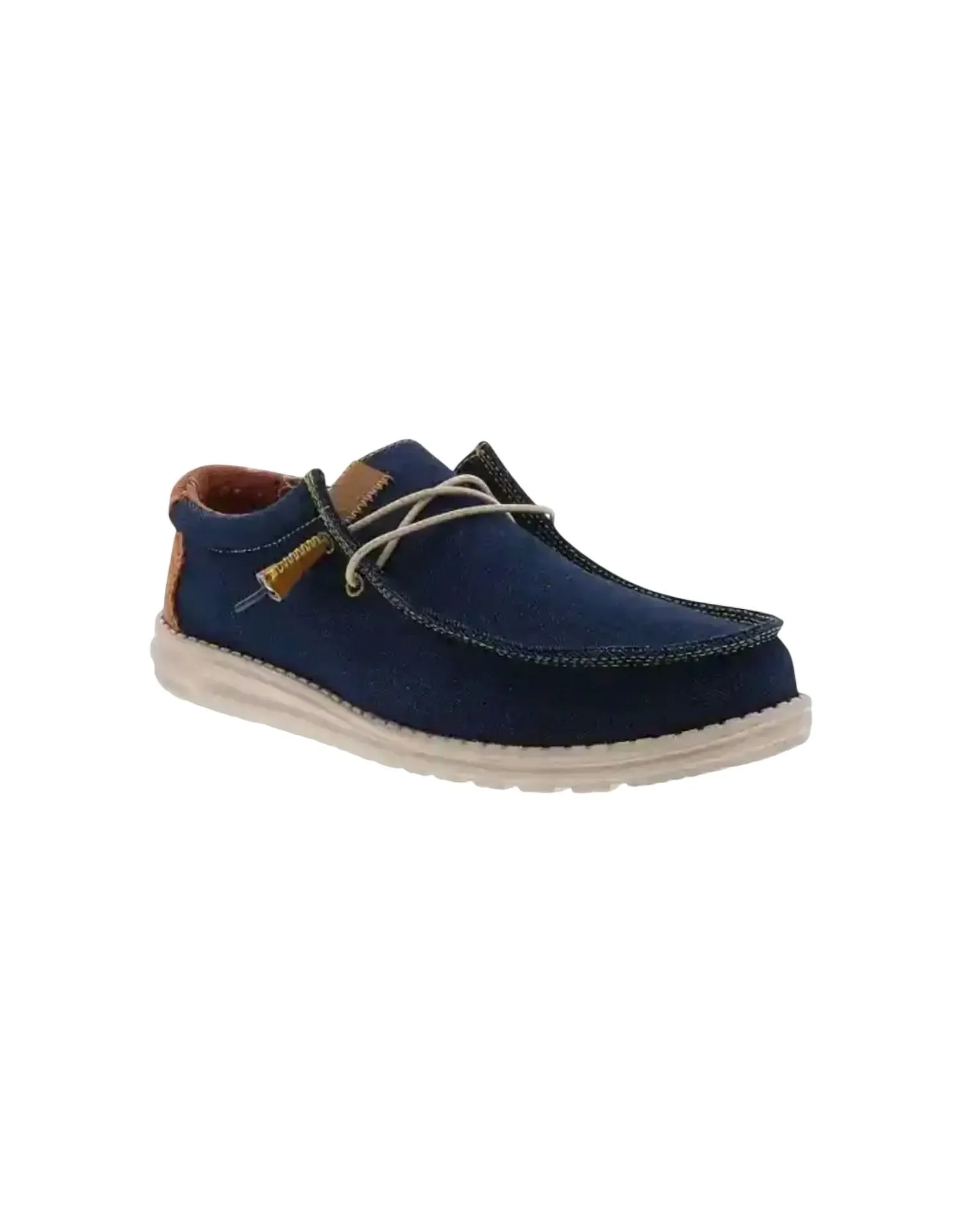 Men's Wally Workwear Shoe In Blue Light As Air